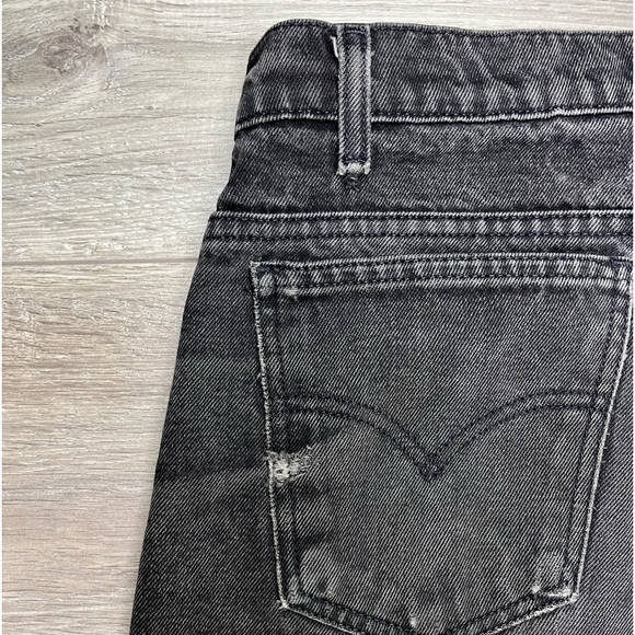 Vintage 505 Levi’s Regular Fit Straight Leg 34/30 Black Wash - Picture 9 of 12